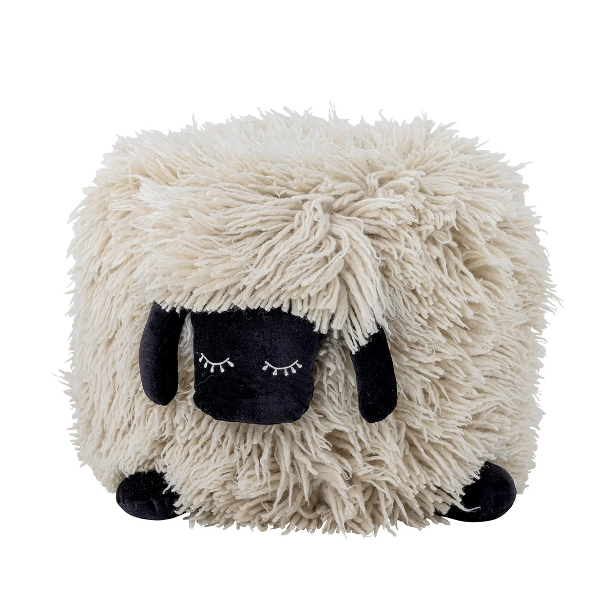 Bloomingville Mini - Dolly pouf, 50 x 45 cm, white