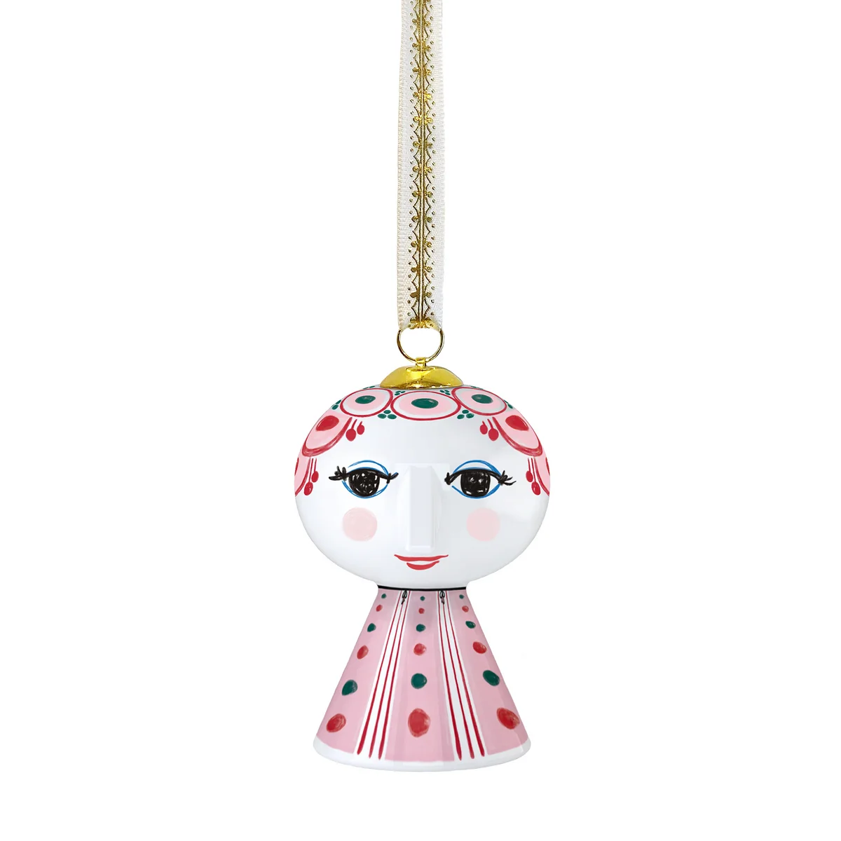 Bjørn Wiinblad - Eva Christmas ornament, red (2025)