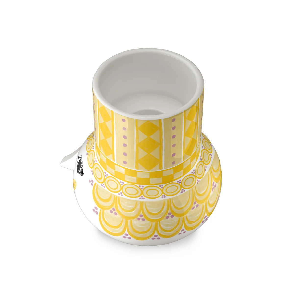 Bjørn Wiinblad - Olga Candlestick H 9 x Ø 8 cm, yellow