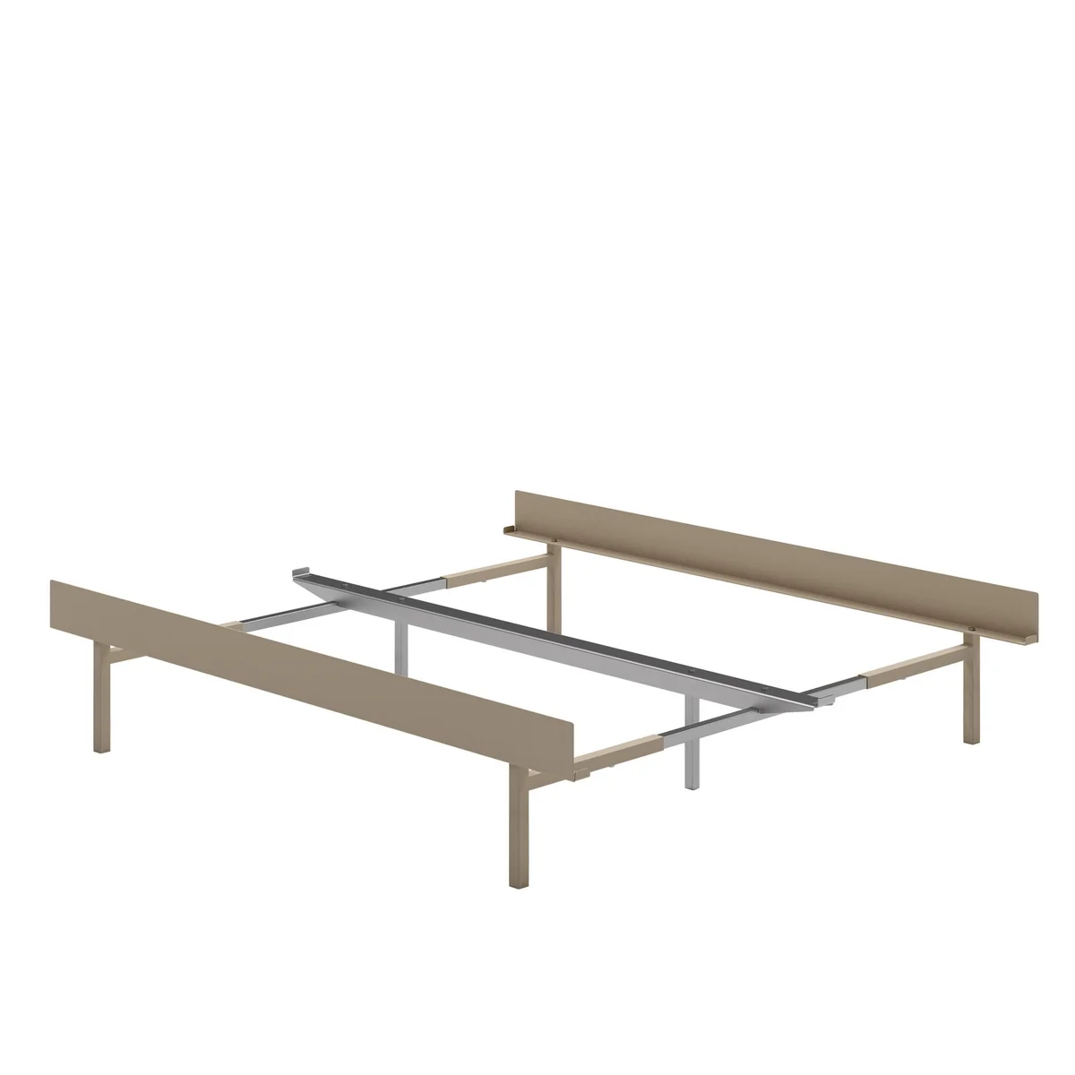 Moebe - Bed, 90 - 180 cm, H 39 cm / sand