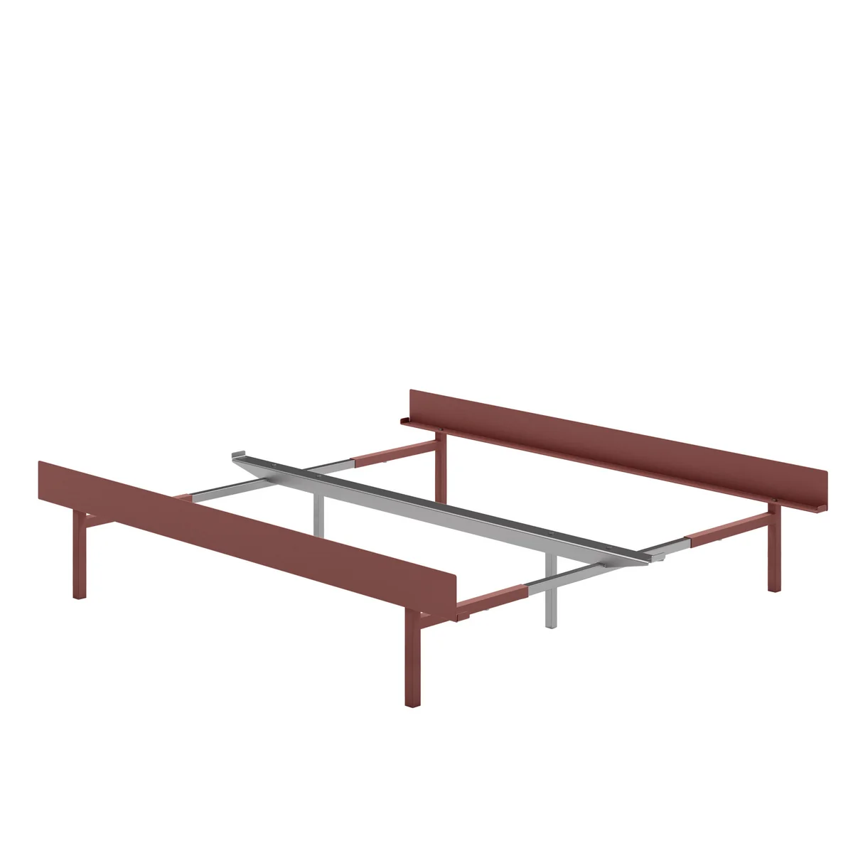 Moebe - Bed, 90 - 180 cm, H 39 cm / dusty rose