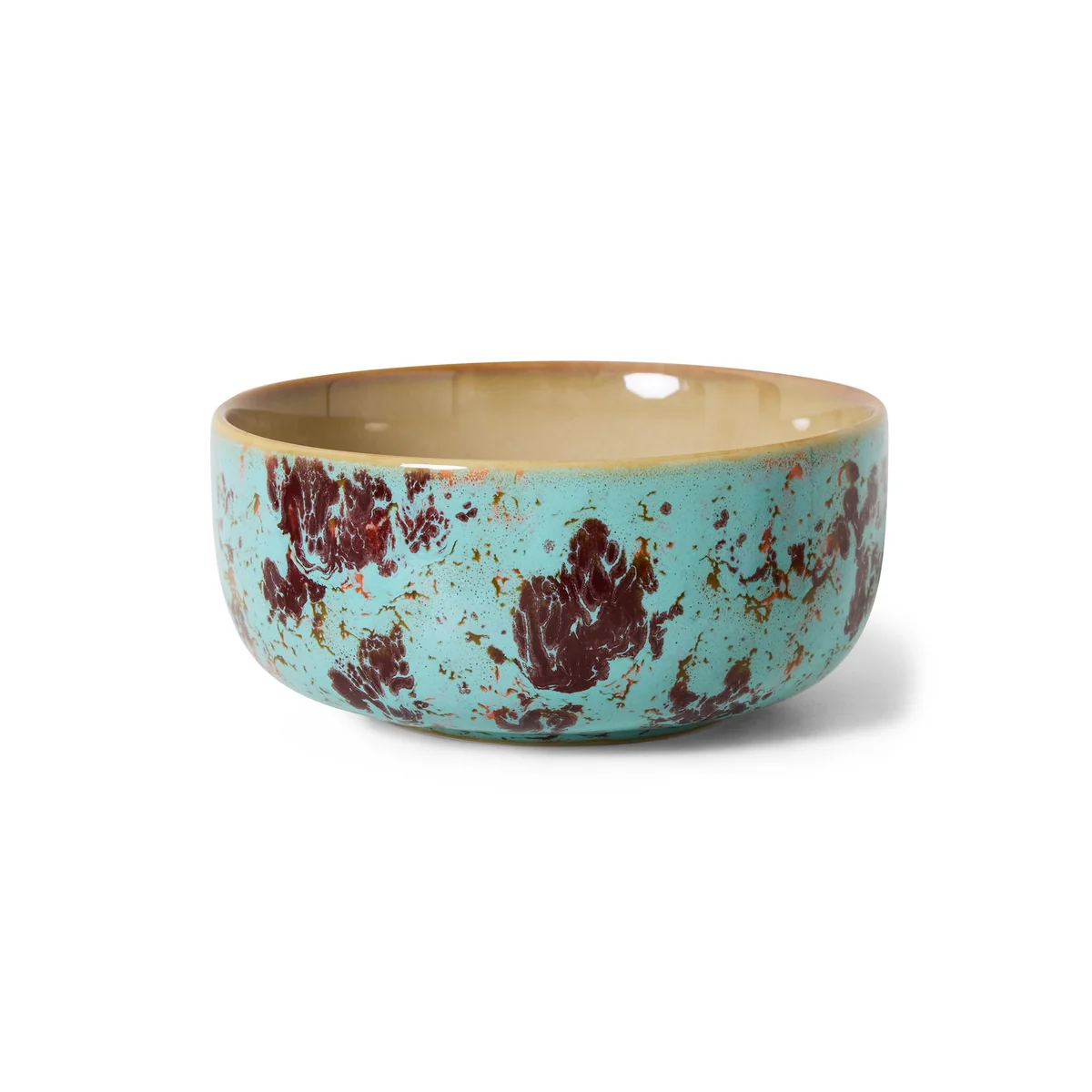 HKliving - 70's dessert bowl, Ø 12.5 cm, patina