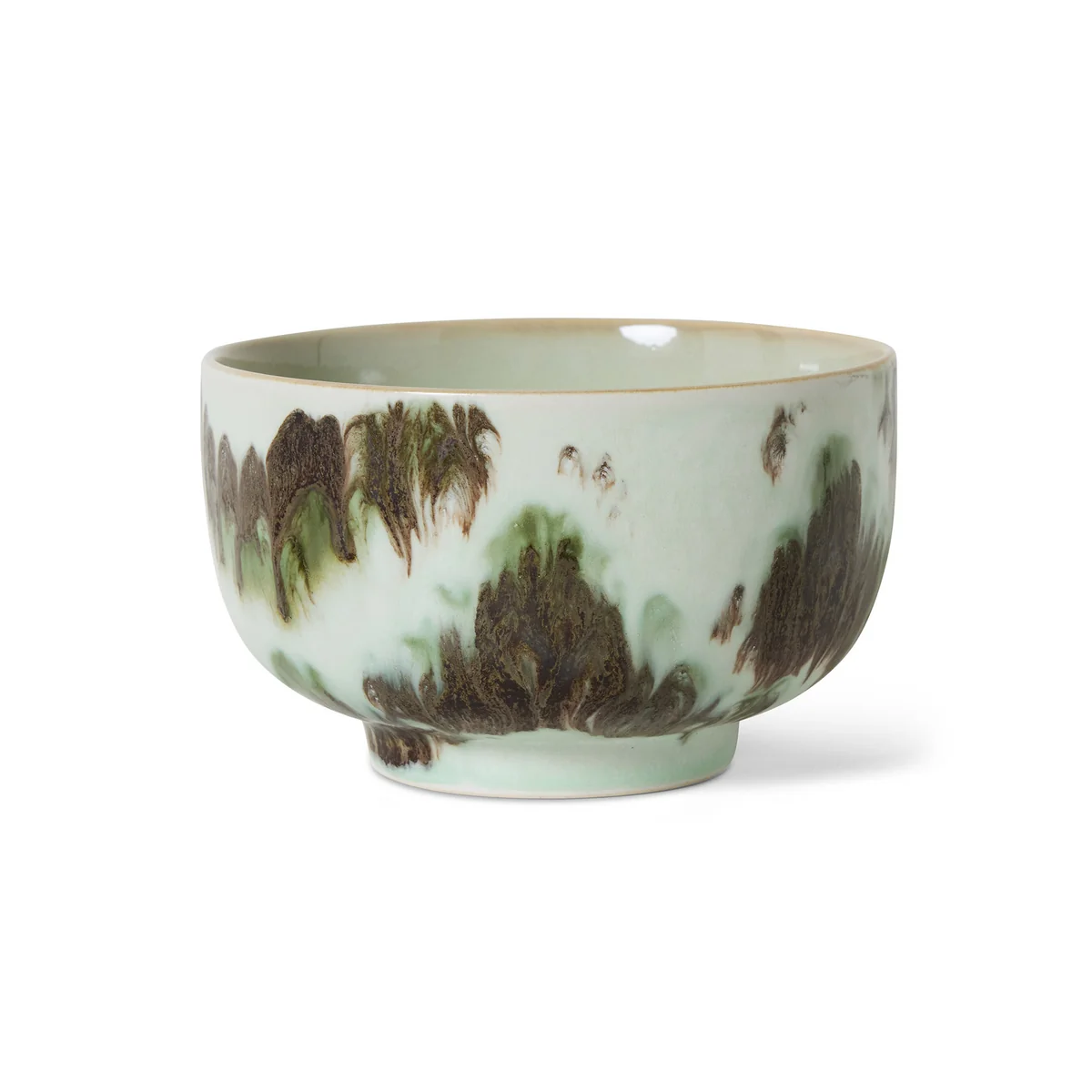 HKliving - 70's Pasta bowl, Ø 13.5 cm, tide