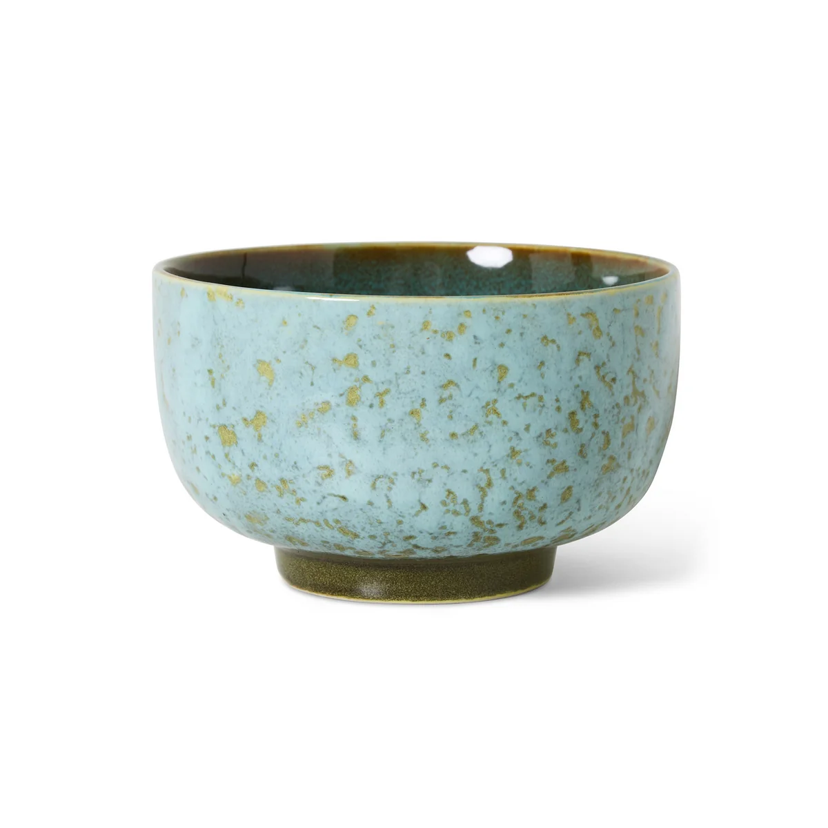 HKliving - 70's Pasta bowl, Ø 13.5 cm, verdigris