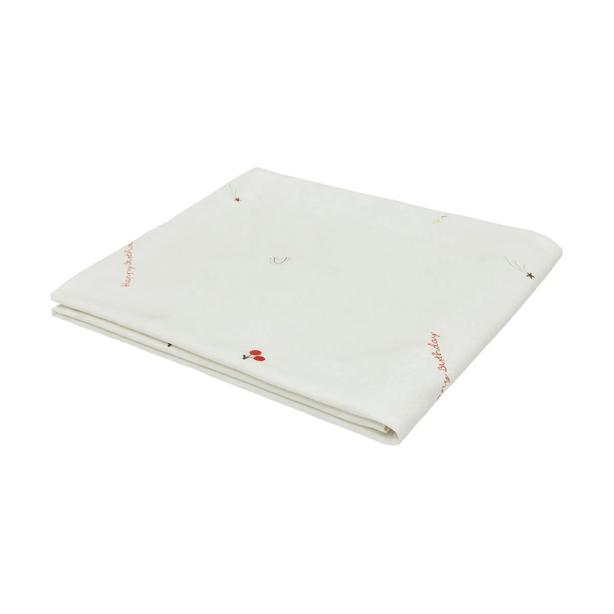 OYOY - Birthday tablecloth, Ø 160 cm, off-white