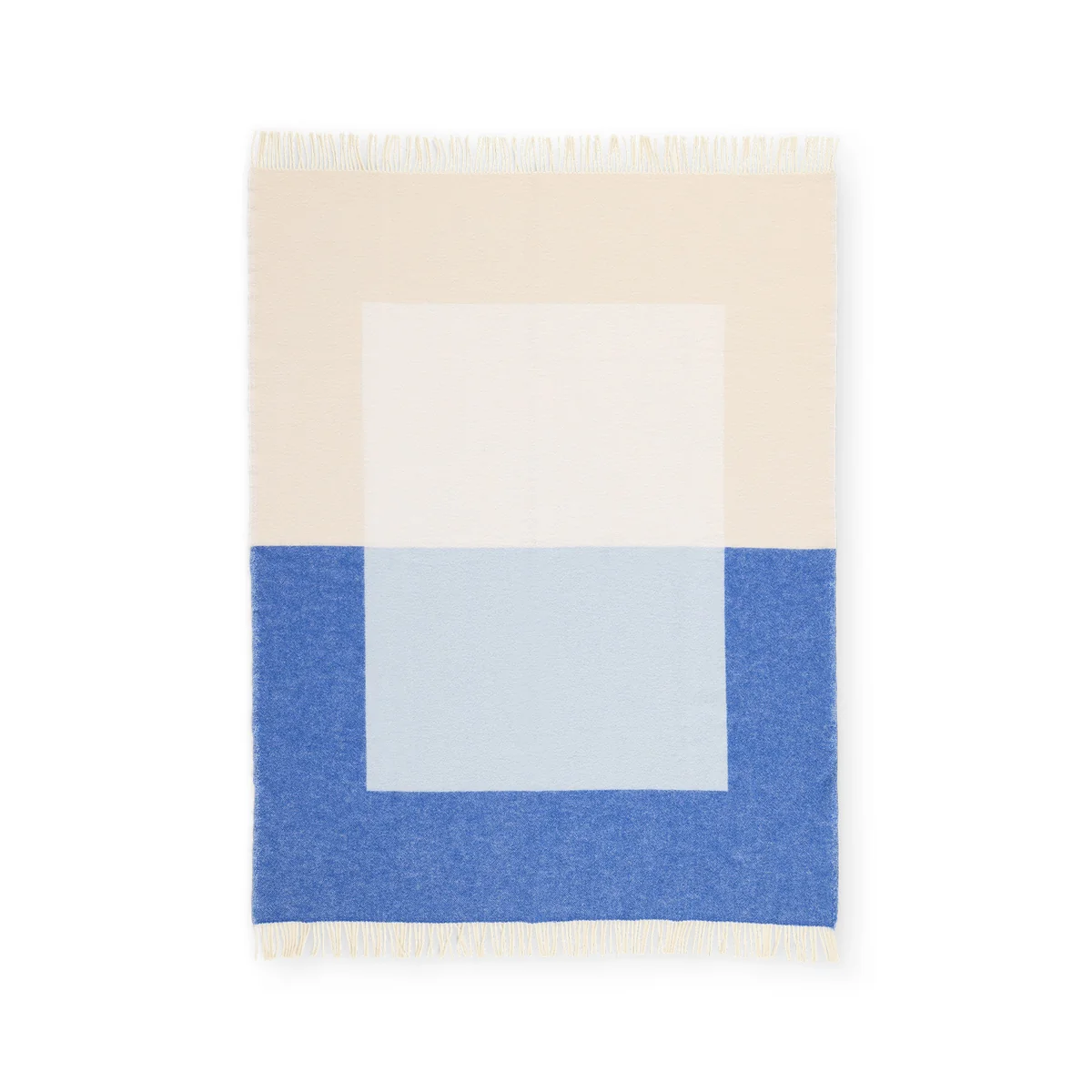 Northern - Echo wool blanket 130 x 170 cm, blue
