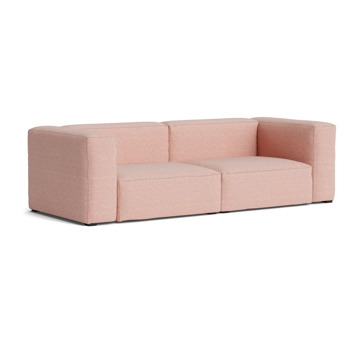HAY - Mags Soft Sofa 2.5-seater, combination 1, red-white (Tartaglia 861) / seams: beige