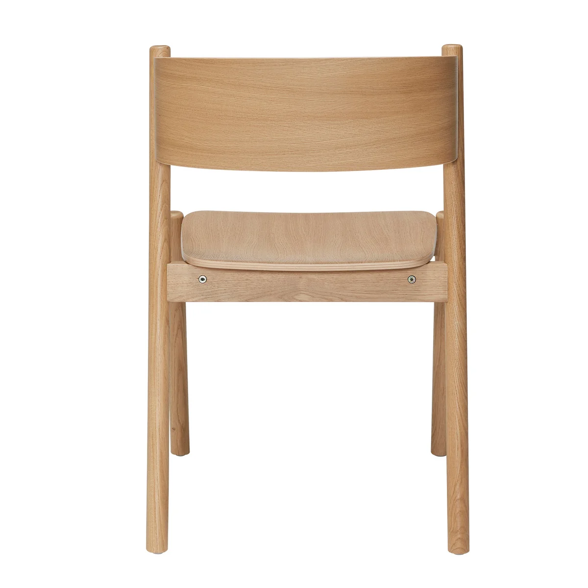 Hübsch Interior - Oblique Chair, oak / natural