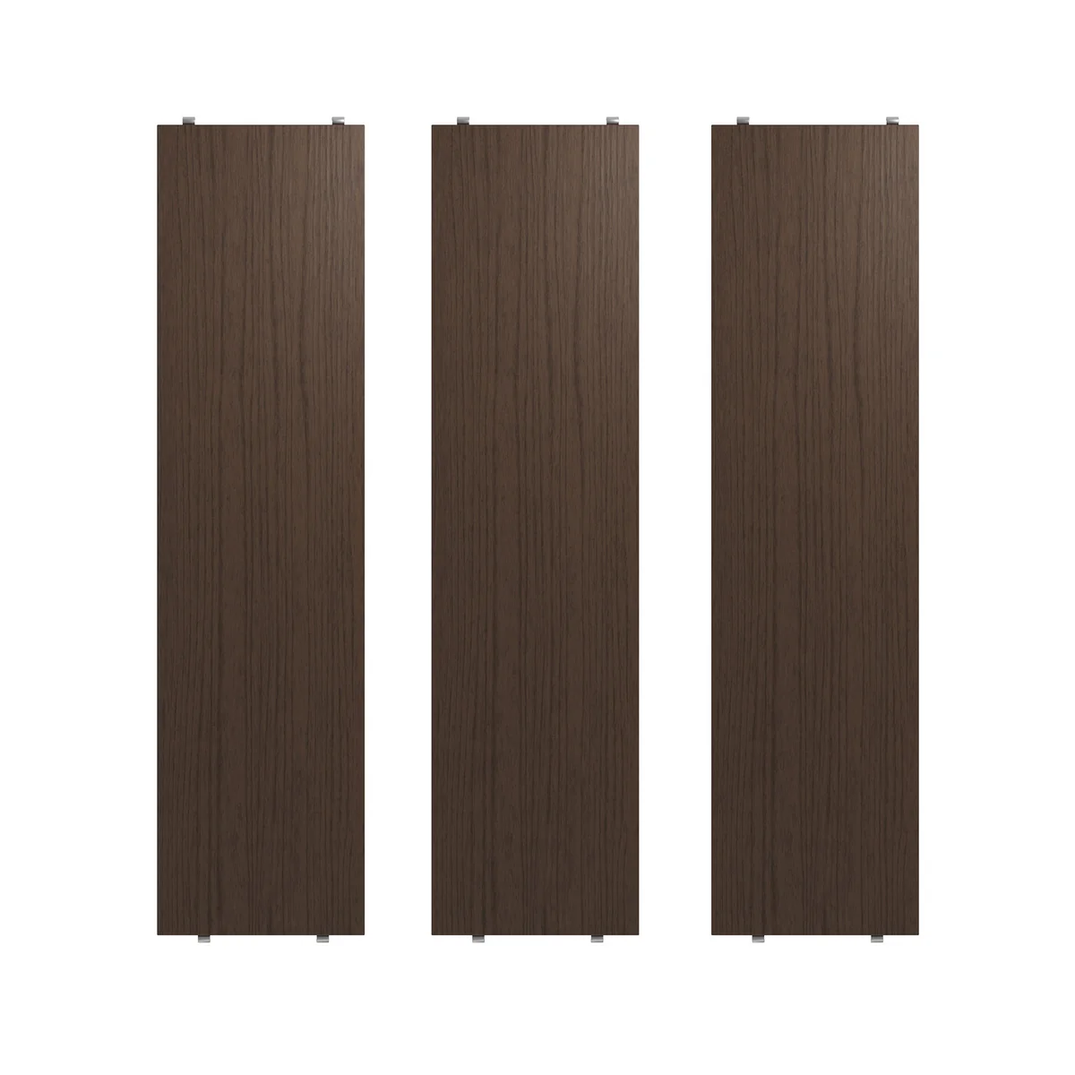 String - Shelf 78 x 20 cm (3-pack), dark oak