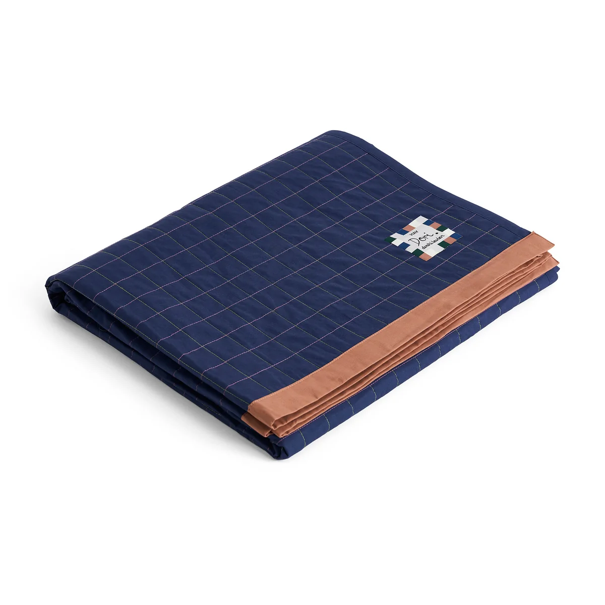 HAY - Dori Bedspread, 195 x 245 cm, midnight blue