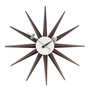 Vitra - Sunburst Clock, walnut