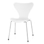 Fritz Hansen - Series 7 chair, chrome / ash white stained