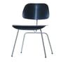 Vitra - Plywood group dcm, ash black / stainless steel