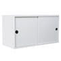 String - Cupboard module with sliding doors 78 x 30 cm, white