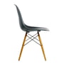 Vitra - Eames Plastic Side Chair DSW (h 43 cm), yellowish maple / basic dark, white felt glides