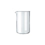 Alessi - Spare glass for "9094" coffee maker for 3 cups
