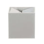 Danese Milano - Cubo Table Ashtray, large, white