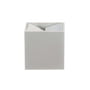 Danese Milano - Cubo Table Ashtray, small, white