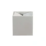 Danese Milano - Cubo Table Ashtray, small, white