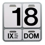 Danese Milano - Formosa Calendar (aluminium / black) - German