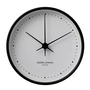 Georg Jensen - Henning Koppel Wall Clock Ø 22 cm, black / white