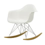 Vitra - Eames Plastic Armchair RAR, maple yellowish / chrome / white