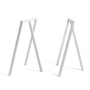 HAY - Loop table trestles Stand Frame, white (2 pieces)