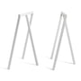 Hay - Loop table trestles Stand Frame High, white (2 pieces)