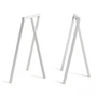 HAY - Loop table trestles Stand Frame, H 95 cm, white (2 pieces)