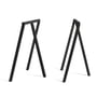 HAY - Loop table trestles Stand Frame, black (2 pieces)