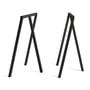 Hay - Loop table trestles Stand Frame High, black (2 pieces)