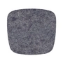 Hey Sign Felt Cushion Eames Plastic Armchair, anthracite 5 mm AR, with anti-slide coating