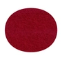 Hey Sign - Felt pad series 7 chair, red 5mm (with anti-slip coating)