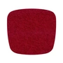 Hey Sign Felt Cushion Eames Plastic Armchair, red 5 mm AR, with anti-slide coating