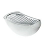 A di Alessi - Parmenide Cheese Grater with Box, ice grey