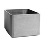 Eternit - Delta planter 60 x 60 x 45 cm, grey / white