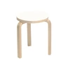 Artek - 60 Stool, laminate, white