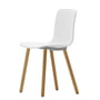 Vitra - Hal Wood RE chair, cotton white / light oak / plastic glides