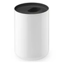 Authentics - Lunar rubbish bin, white / black