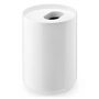 Authentics - Lunar rubbish bin, white / white