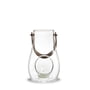 Holmegaard - Design with light lantern h 16 cm, clear