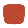 Hey Sign Felt Cushion Eames Plastic Armchair, mango 5 mm, without anti-slide coating