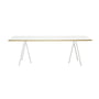 Hay - Loop Stand table, 160, white