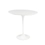 Knoll - Saarinen Tulip Side table round, laminate white / white