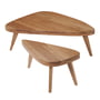 The Hansen Family - Remix Collection Coffee table set M & S, oak wood