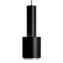 Artek - A110 Hand Grenade Pendant Lamp, black / brass