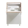 Müller Small Living - Flatmate Wall secretary, white / birch