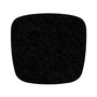 Hey Sign Felt Cushion Eames Plastic Armchair, black 5 mm AR, with anti-slide coating