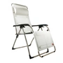 Fiam - Amida Relax lounger, aluminium / white