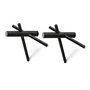Normann Copenhagen - Sticks Hook, black, set of 2